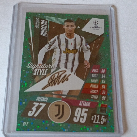 Cristiano Ronaldo  Signature Style Trading Card - Picture 1 of 2